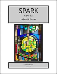 Spark SATB choral sheet music cover Thumbnail